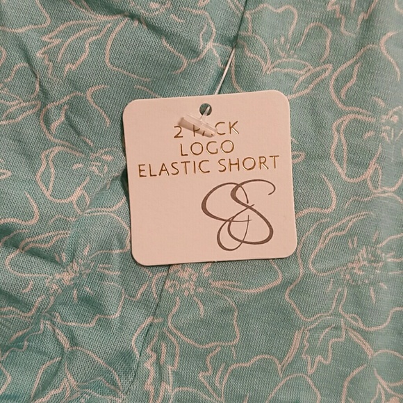 Jessica Simpson 2 pack logo elastic short - Picture 2 of 4